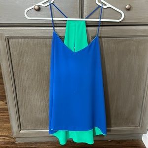 Express Reversible Cami (Blue/Green)